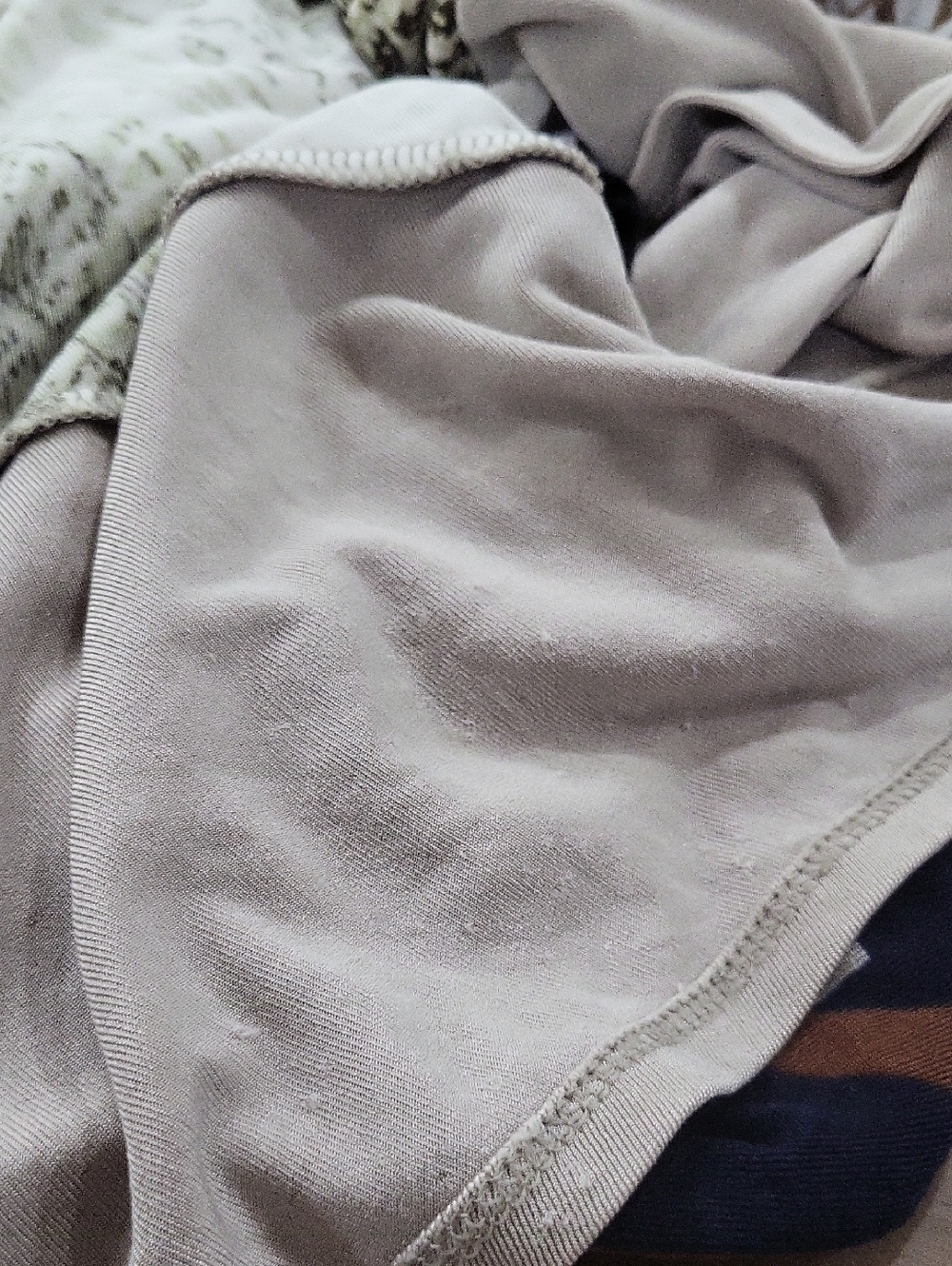 Travelers By CHICO' S Bundle Of 3  Mixed Neutral & Navy Printed Cardigans Sz 3 - Picture 8 of 9